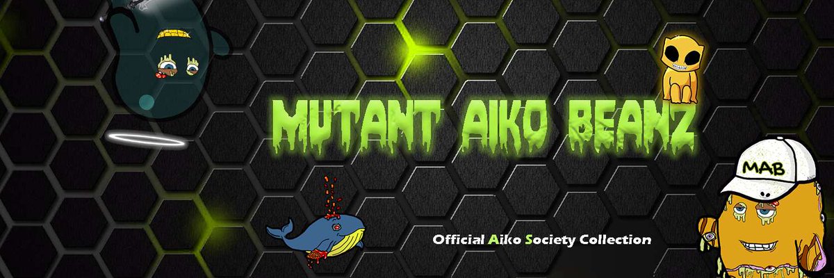 🫘🎭🦠 To celebrate the Launch of the New #MAB Collection @MutantAikoBeanz 
I will Give away 5 #whitelists &amp; 2 #aikobeanz 🫘🎭💙🎁💎
1️⃣❤️&amp;🔄
2️⃣Tag 4 Friends
3️⃣Follow Me, @MutantAikoBeanz &amp; <a href="/AikoSociety/">AIKOSociety</a>
⏲️48H

#NFTGiveaway #NFTWhitelist  #Crofam  #cryptocomnft #NFTdrop #NFTMint