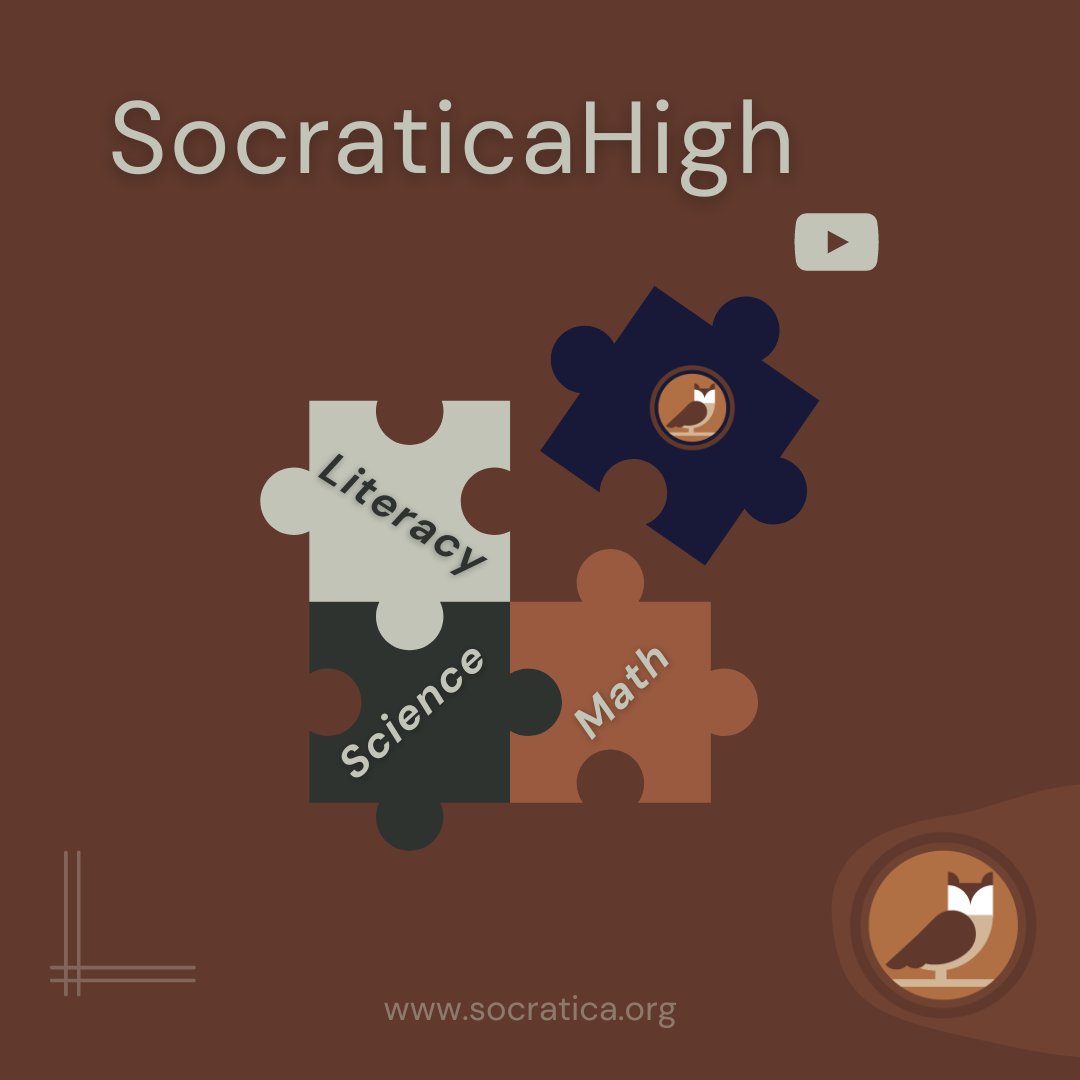 SocraticaOrg's tweet photo. 🎓@SocraticaHigh focuses on core skills, including math, literacy, and science. 
✏️Our goal is to give students the essential tools to meet the demands of a changing world, and to allow them to continue with higher education when the time is right. 
#socraticaOrg #education #math https://t.co/HK7Ex0SFVL