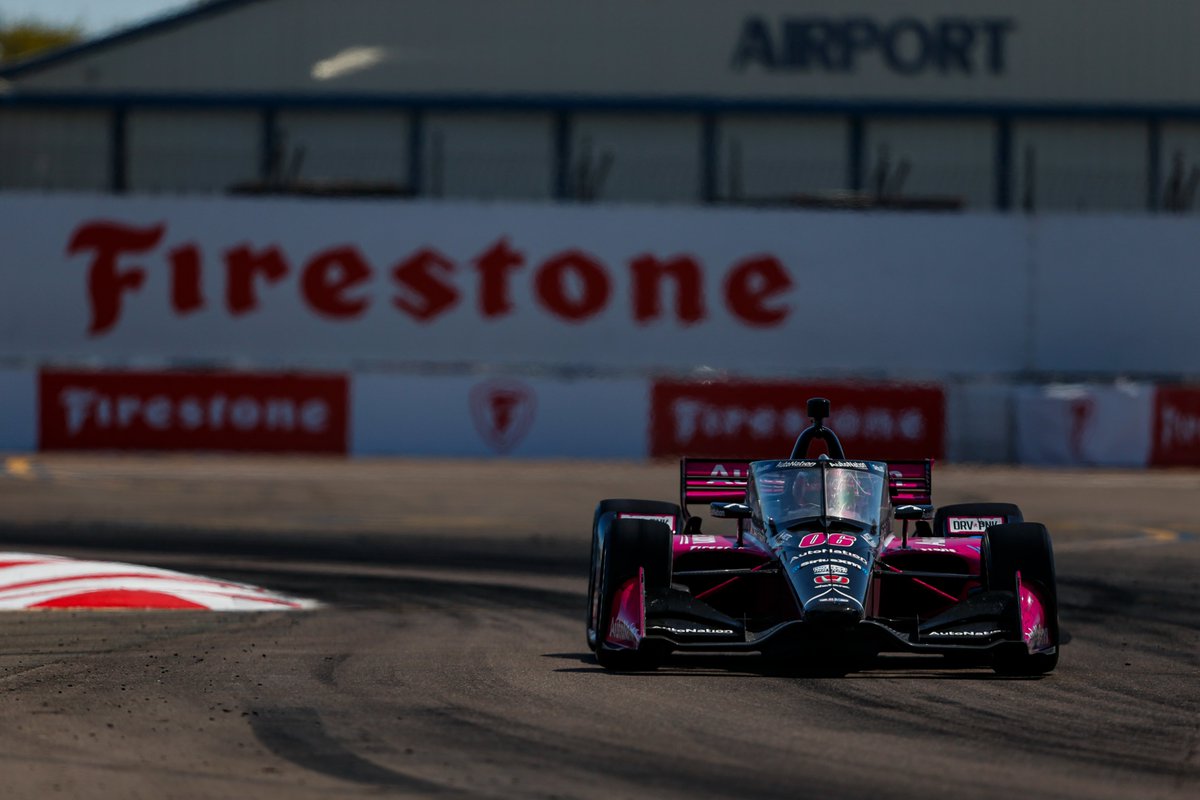 AutoNation's tweet photo. Ready to roll? We’re taking it to the Streets of St. Petersburg and ready to start the 2023 NTT INDYCAR SERIES season with @h3lio @KKirkwoodRacing &amp; @simonpagenaud! Good luck! 🏁🌴#AutoNationRacing #FirestoneGP #DRVPNK https://t.co/t1UcQEGRF5
