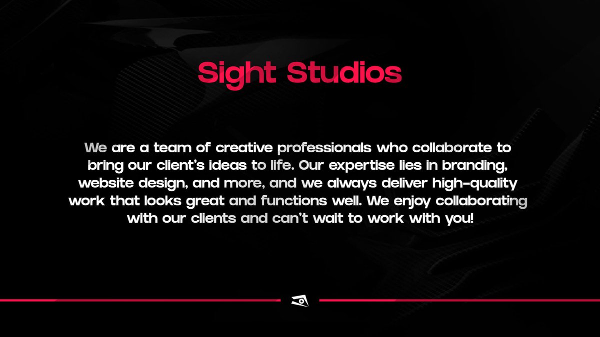StudioSights's tweet image. #Sight2023