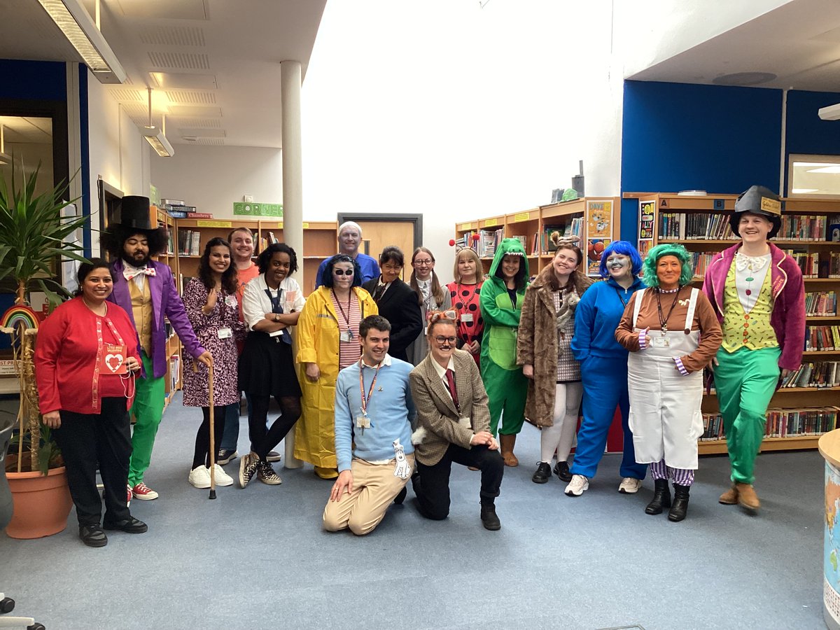 Love Your Library Week - World Book Day Celebrations! 
Today some of our students and staff dressed up as their favourite book characters. 
How amazing does everyone look?! #worldbookday