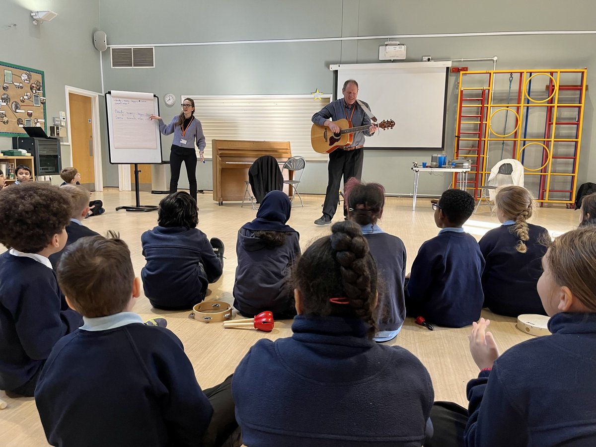 Teacher's review re: a Disability Awareness Talk and 2 Music Workshops. 
'Your assembly and workshop were an inspiration to us all. Your musical talent and warm manner with the children shone, and the children were in awe of your commitment to music. Thank you from us all, Carl!'