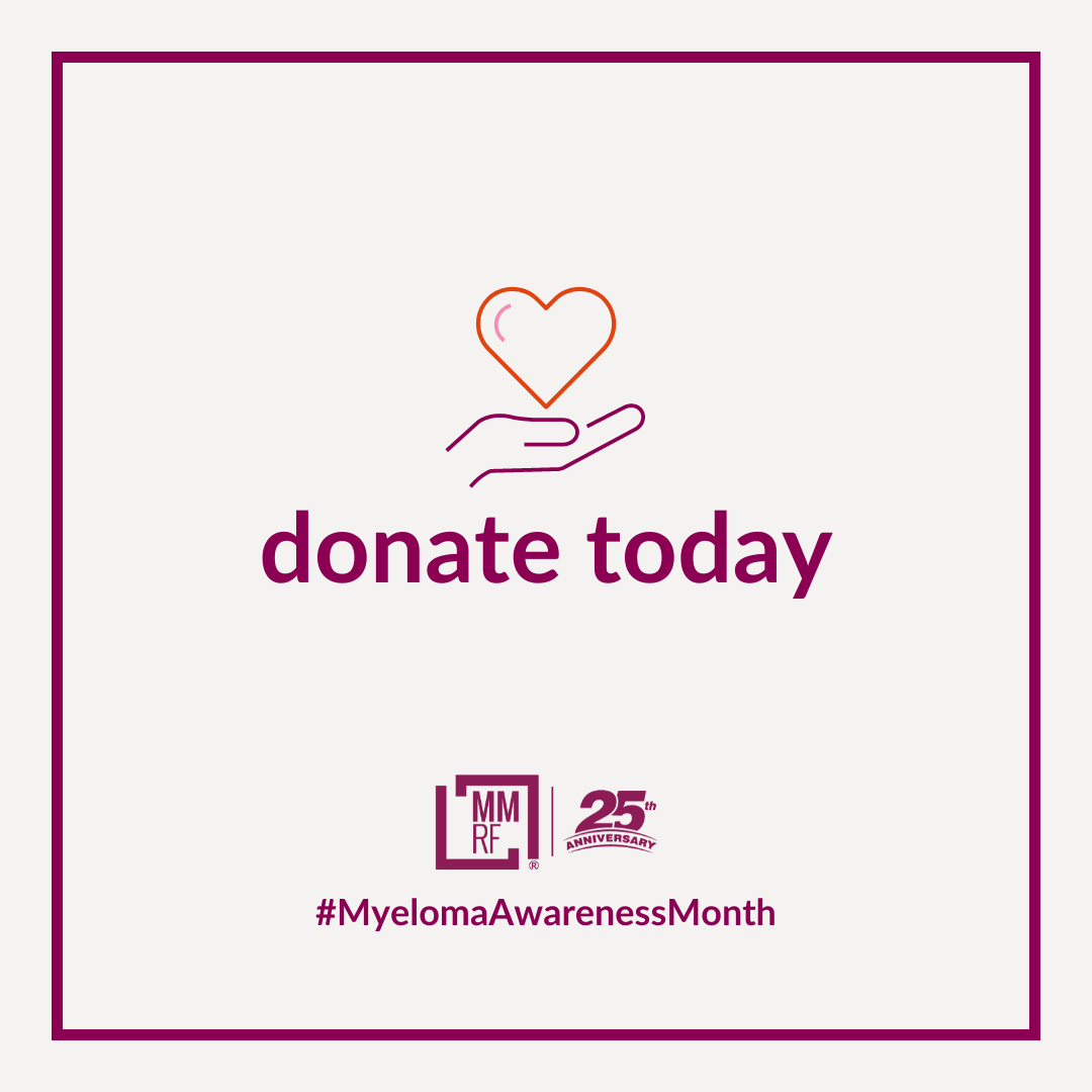 theMMRF's tweet photo. With you by our side, the MMRF will work relentlessly to give patients better answers, more precise treatments, and the best possible outcomes. Donate today: https://t.co/ecnGJ6hpZr
#myelomaawarenessmonth #myelomaawareness #multiplemyeloma #themmrf https://t.co/4OlytuLHLh