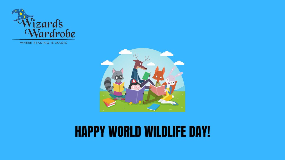#wizardswardrobe #readingismagic #worldwildlifeday