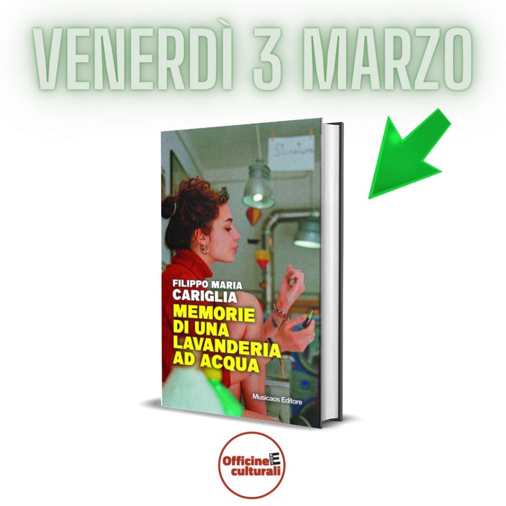 Oggi 3 marzo alle 19:30 MEMORIE DI UNA LAVANDERIA AD ACQUA di Filippo "Pippo" Maria Cariglia da Ergot fb.me/e/2JTLhw0rn