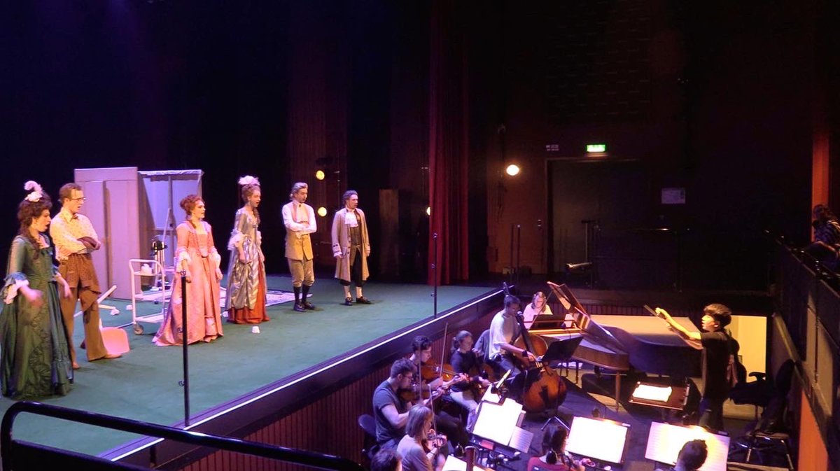 jasonbae1029's tweet photo. Cimarosa “Il Matrimonio Segreto” 

Cast;

Elisetta: Saga Fribyter
Carolina: Clarice Granado
Fidalma: Ebba Lejonclou
Geronimo: Mårten Wåhlström
Conte: Hans Klareskog
Paolino: Martin Hillberg

Tack så mycket [February 2023] https://t.co/WK9ludtDpA