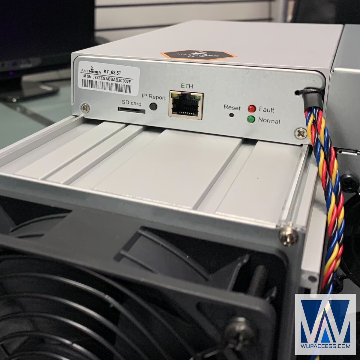 wupaccess's tweet image. 🔥 Instock and READY to SHIP Bitmain Antminer K7 (63.5Th). The most PoWeRFULL Nervos CKB Crypto Miner in the WORLD.

#CKB #NervosCKB #cryptomining #bitcoin #wupaccess #wupaccesscrypto #wupaccesscryptomining #cryptomining #crypto #goldshell #bitmain #asicminer #jasminer #Ipollo