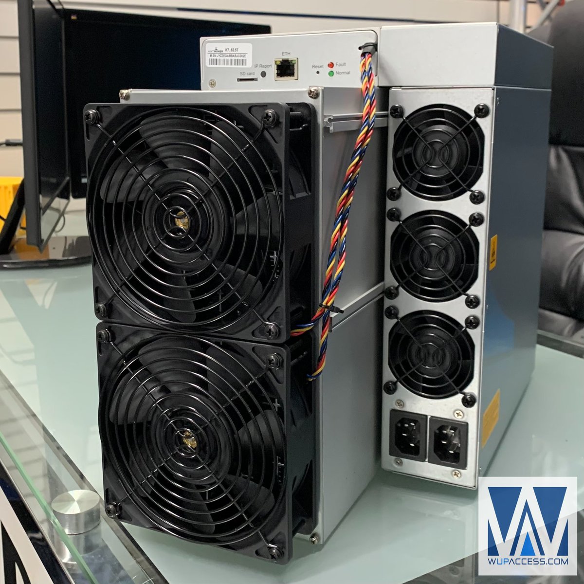 wupaccess's tweet image. 🔥 Instock and READY to SHIP Bitmain Antminer K7 (63.5Th). The most PoWeRFULL Nervos CKB Crypto Miner in the WORLD.

#CKB #NervosCKB #cryptomining #bitcoin #wupaccess #wupaccesscrypto #wupaccesscryptomining #cryptomining #crypto #goldshell #bitmain #asicminer #jasminer #Ipollo