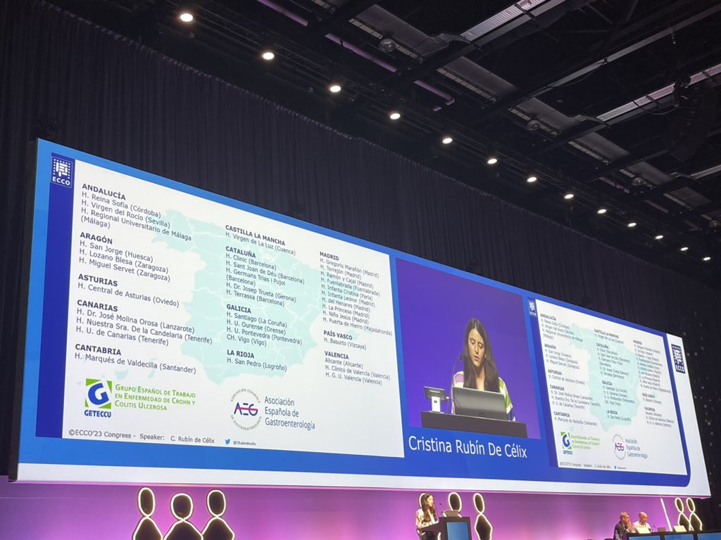 EIILaPrincesa's tweet photo. @CRubindecelix presenting the results of #butterflystudy π¦ from @geteccu: the importance of transition programs from pediatric patients to adult IBD units #ECCO2023 #ECCO23. Congratulations! ππ»ππ»@EIILaPrincesa #eiilaprincesa #collaborativeresearch πͺπΈ @aegastro https://t.co/BWX3LCcI3E