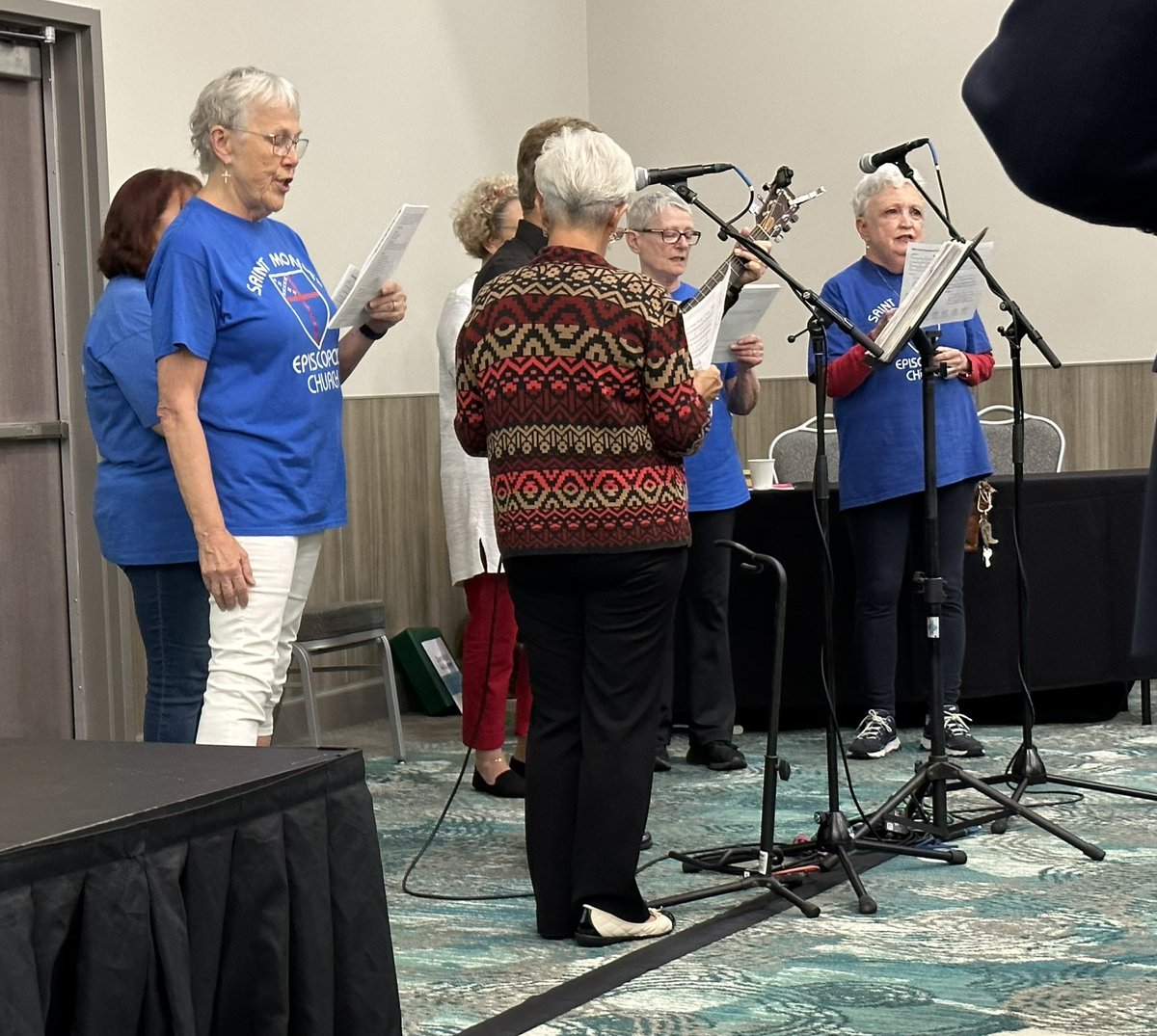 ASECmobAL's tweet image. Some details from #morningprayer and business session 1 at #diocgc23 @DioCGC hosted on @UWF campus in #pensacola