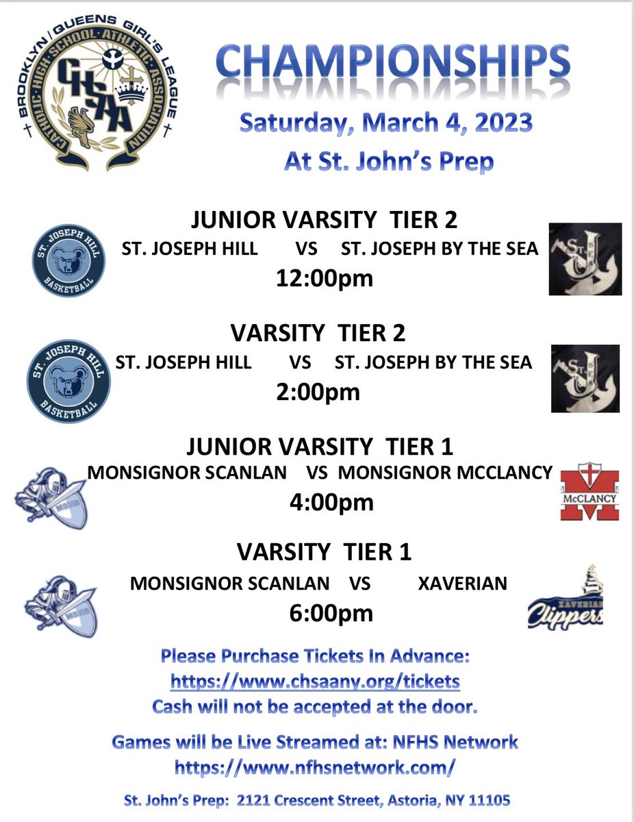 GCHSAA's tweet photo. Come Out and Support our CHSAA Student Athletes Tomorrow! Championship, Special, and All League Awards will be presented at the conclusion of each game for that respective Tier. Hope to See You There https://t.co/Zvo0QjzmAV