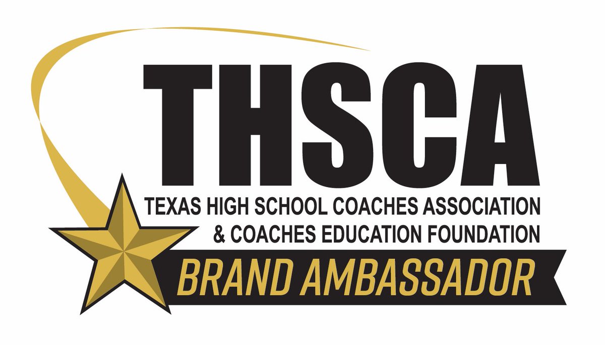 Honored to be chosen as a brand ambassador for <a href="/THSCAcoaches/">THSCA</a> I am excited to promote &amp; help grow this amazing association! #THSCA