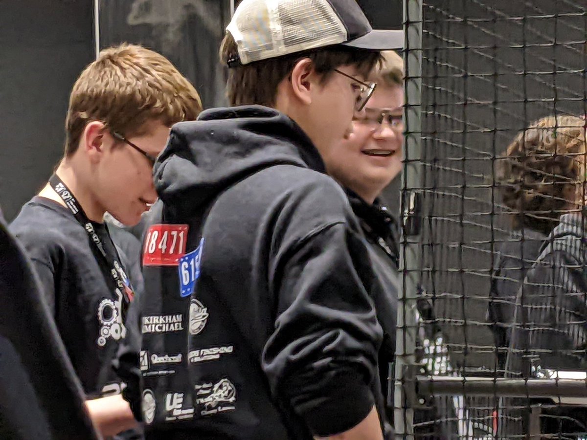 It's early, but Cheney MS has 5 of the top 7 spots so far at state robotics. Teams B and Z has the highest winning score so far with 127 pts, but D just scored 126 pts!