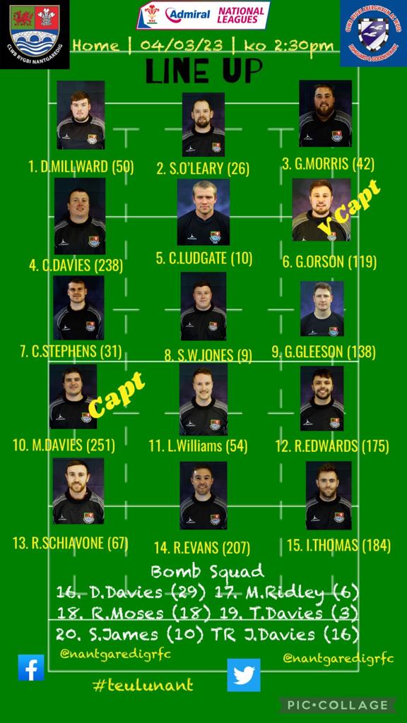 Looking fwd to another cracker against Abergwaun tmw.

2 30pm kick off

Nant centurions (Cant I Nant!) presenting the shirts to unite past &amp;present.

Clubhouse open with live sport, <a href="/AlfieCoffeeCo/">Alfie & Co Coffee Roasters</a> on pitchside with fresh ☕ 🍵 🍫 😋 

#teulunant