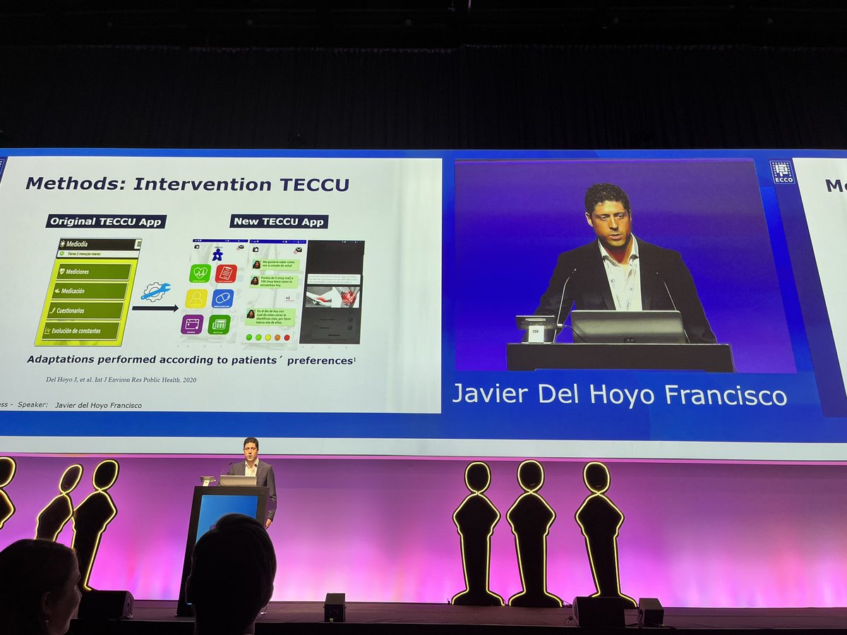 pilarnos's tweet photo. After a great collaborative effort, an enormous satisfaction. Presenting TECCU at the #ECCO23 plenary sesión! @geteccu @GETEII @ACCU_Espana @EiiUnidadLaFe @IISLaFe @HospitalLaFe 👍👍@FrHoyo @mariamaguas https://t.co/xoXTA8gZ4f