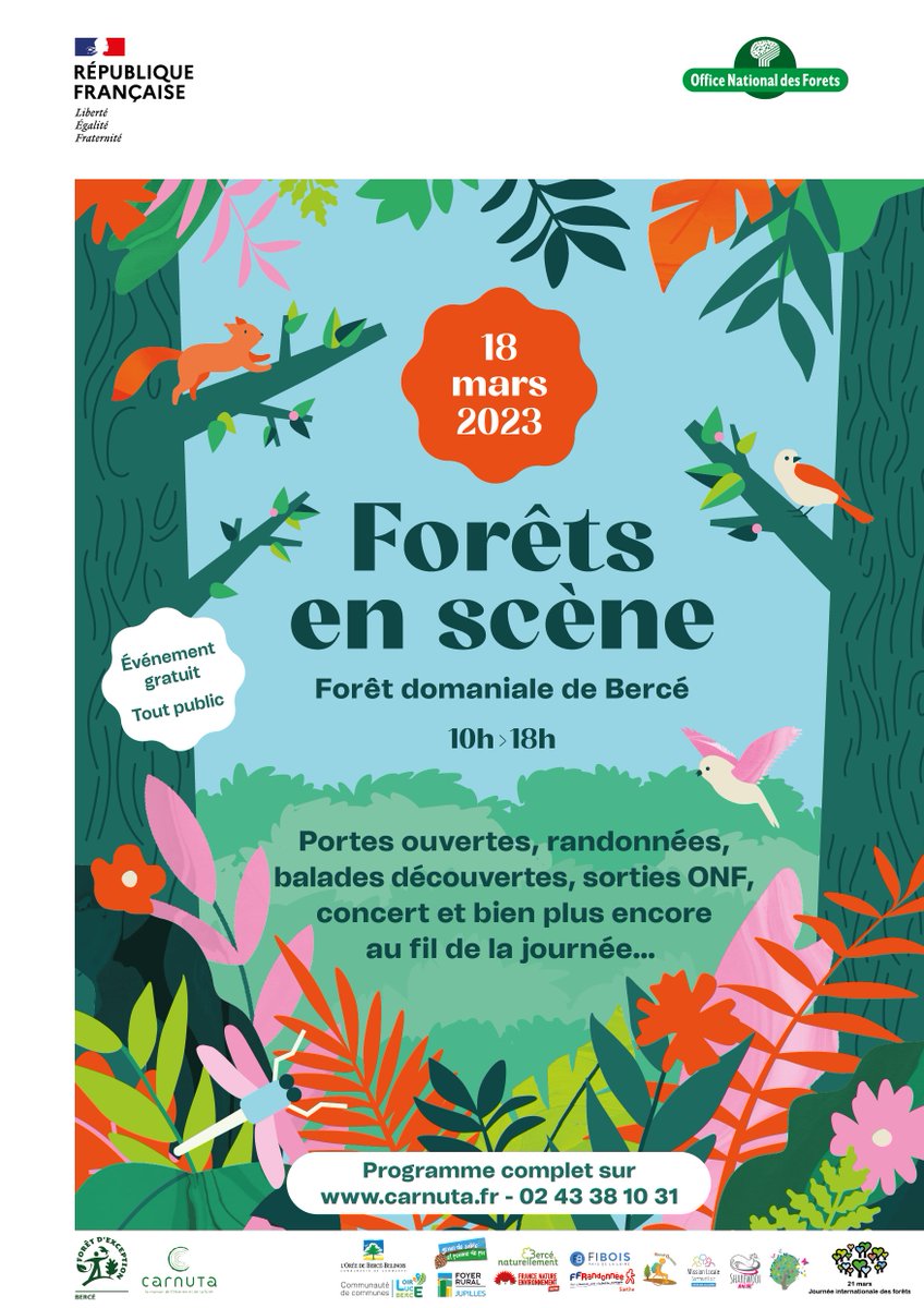 NJannault's tweet photo. JIF: Forêts en scène🌳🎪😃
Visitez les #forêts @ONF_Officiel en Pays de la Loire : #PaysdeMonts #Mervent #LeGavre #Berce partenariat @PaysDeMonts #biotopia #PaysdeFontenay #Maisondelaforet @paysdeblain @CanalErdre #carnuta #jupille @JIF_France @Fibois_pdl @FNEpaysloire... https://t.co/5V4TVRMrTm