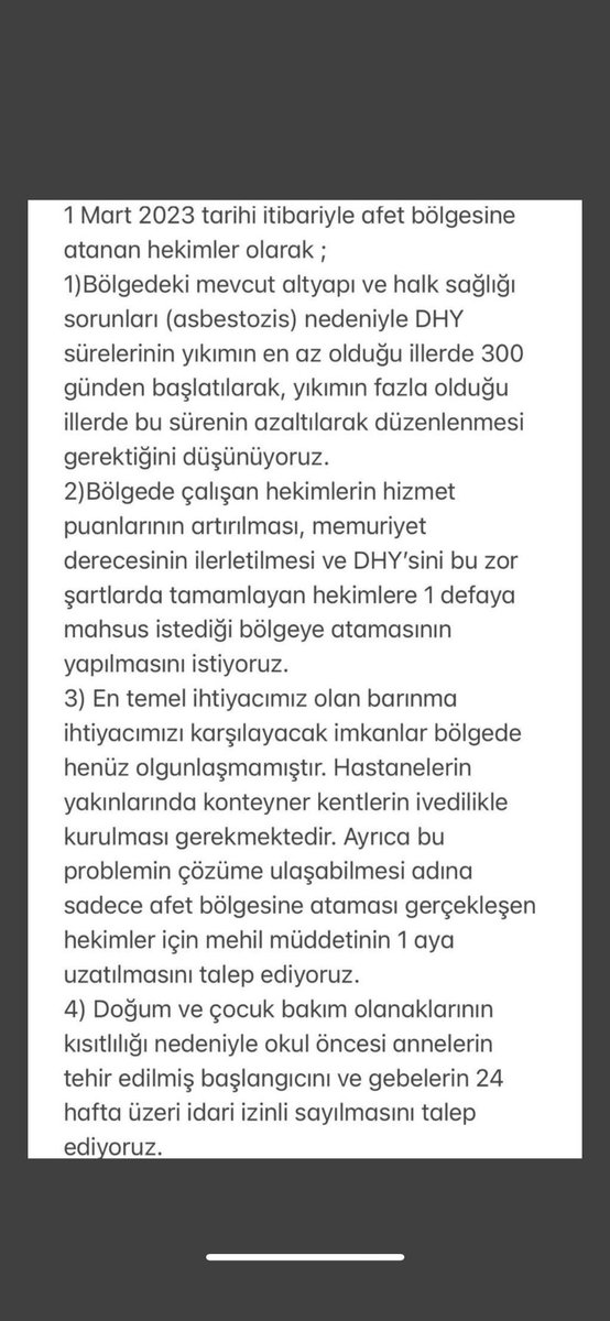 Evrifaessaaa's tweet photo. Kalacak yer, su gibi temel insanı ihtiyaçlarımızı karşılayamayacakken mesleğimizi nasıl yapıcaz? 
#ohalhekimlerimağdur @drfahrettinkoca @saglikbakanligi https://t.co/Hq0LkxvOSp