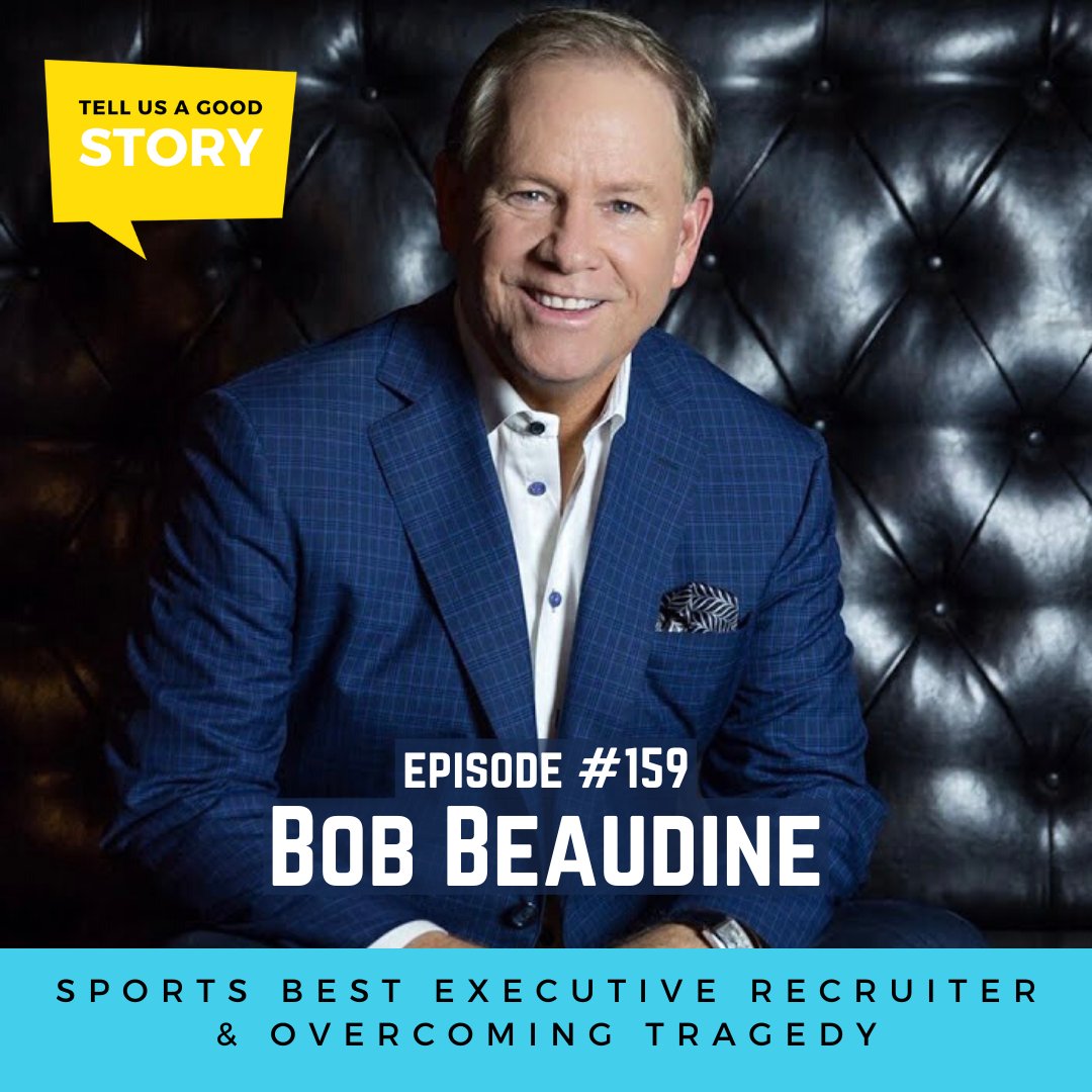 🎙️ NEW EPISODE #159 with @bob_beaudine !
👉 pod.link/tellusagoodsto…
This is a MUST LISTEN! Sports Illustrated named Bob Beaudine the “most influential man in sports you’ve never heard of.” #tellusagoodstory