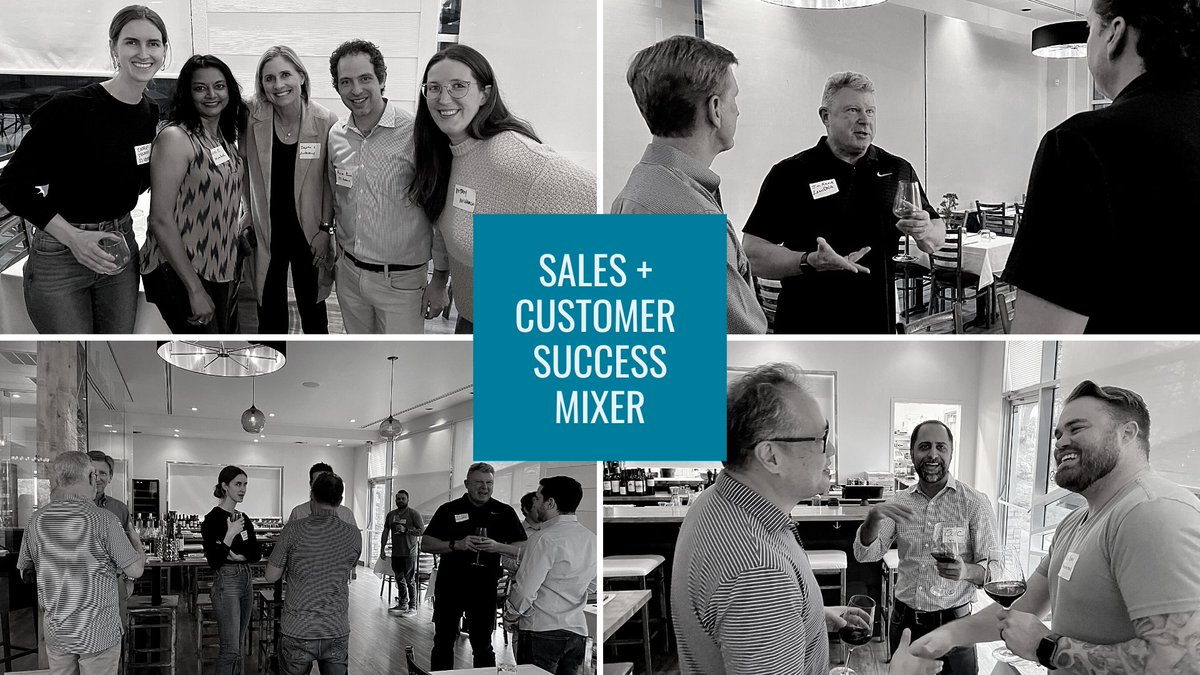 S3ventures's tweet photo. Thank you to the sales and customer success leaders from our portfolio and the community that attended our recent happy hour!
#texasvc #venturecapital #startup https://t.co/Tf1LhvZVct