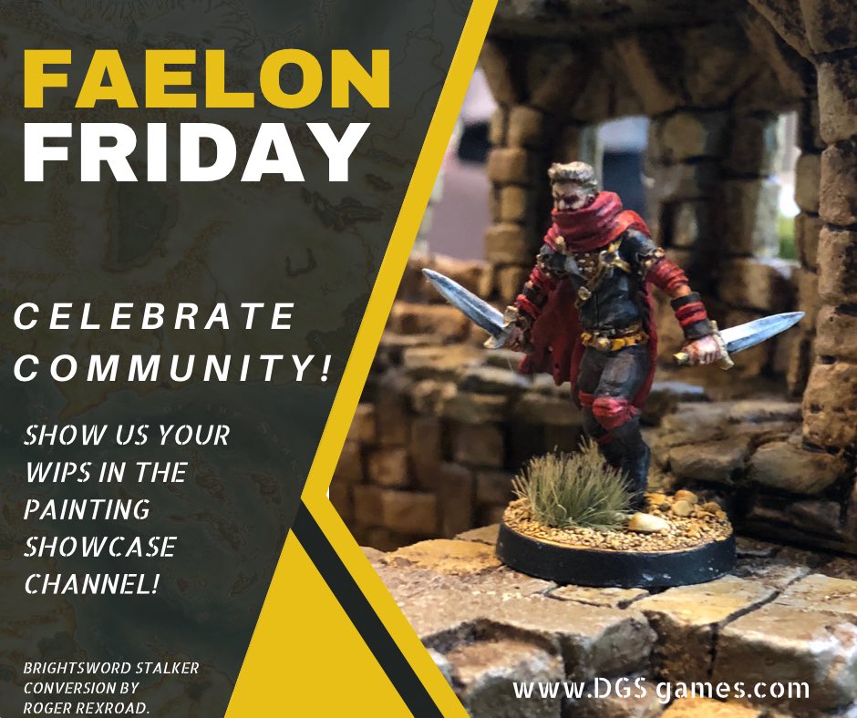 Every Friday We celebrate our hobby community on Facebook and Discord!  #ttrpgcommunity #warmongers #paintingminiatures