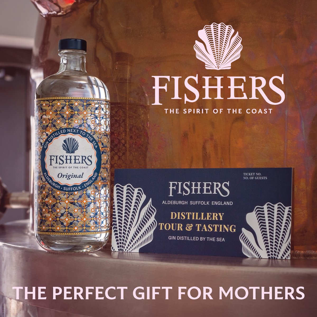 Treat your Mother to a large bottle of Fishers Original (70cl) and a Seasonal Tour &amp; Tasting Experience for two guests this Mothering Sunday, for just £85.
fishersgin.com/collections/sh…
