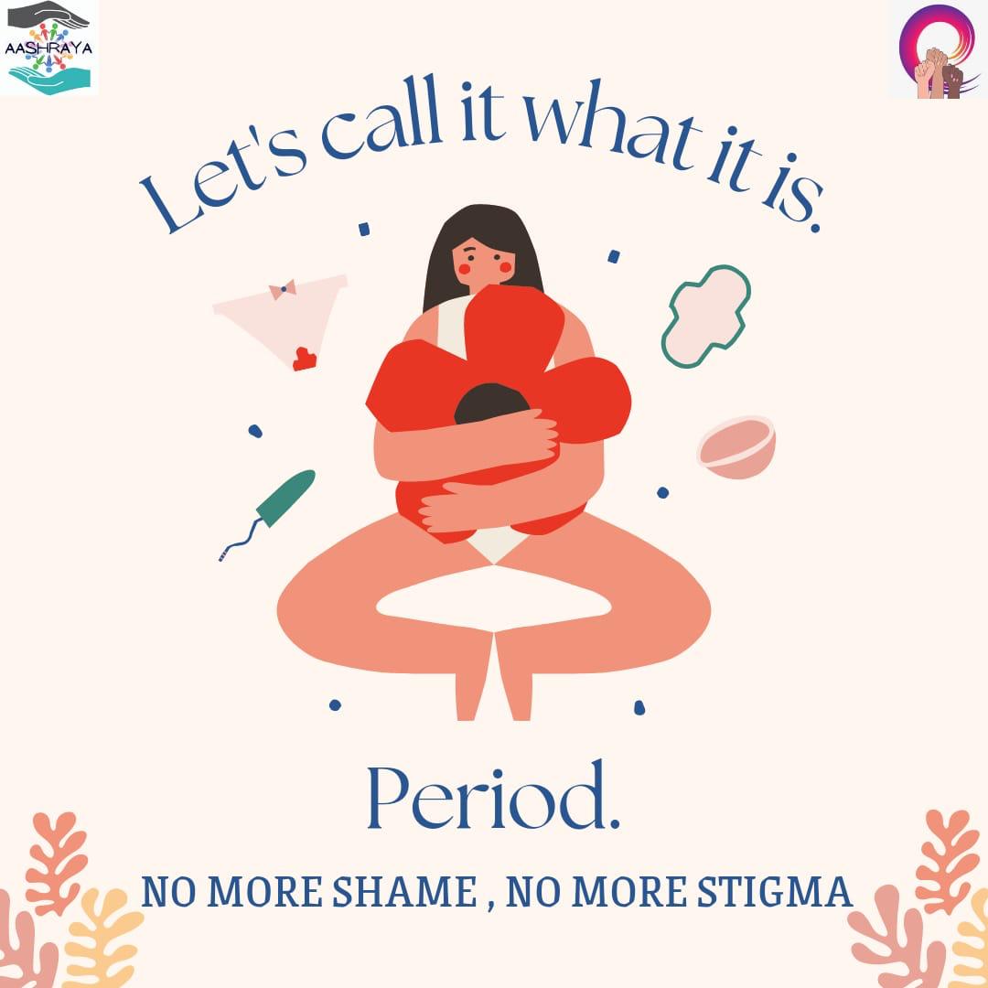 Why call it something else when you can say #periods?!
It’s time to break the #stigma  and normalise talking about #mensuration  and #pads in the society because #whynot.
Let’s own the responsibility and #educate people! 
#health #Shaktiweek #droptheword