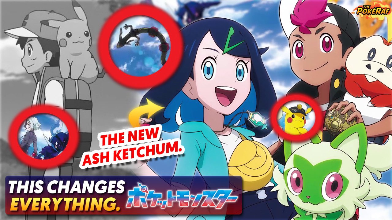 ASH LEAVES THE ANIME! NEW POKEMON SCARLET & VIOLET ANIME REVEALED! Pokemon  Generation 9 Updates! 