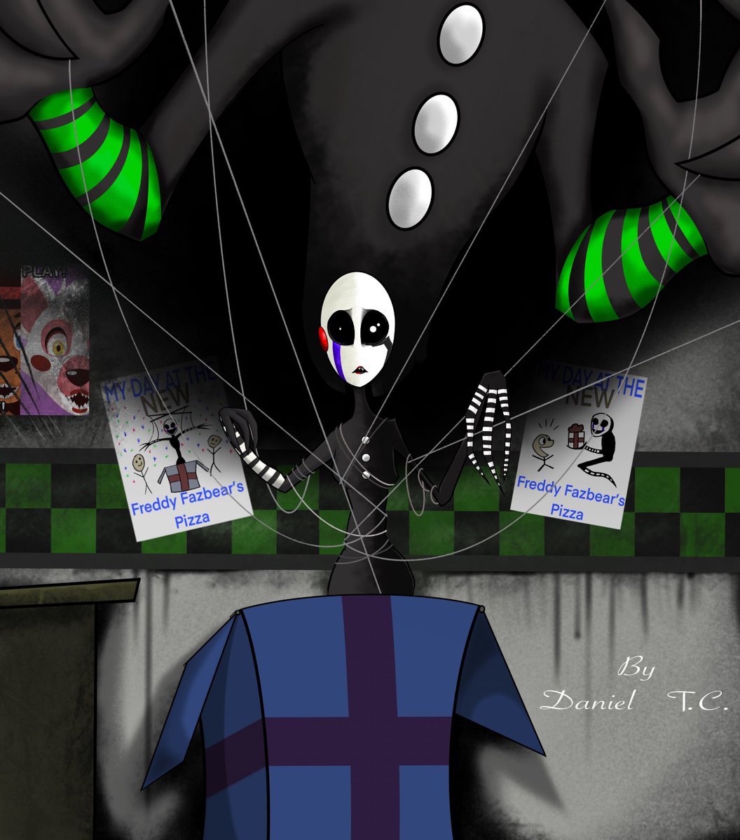 daniel34296696's tweet photo. The mind is a terrible place when under the puppet master
#fnaf #fnaf2 #fnaf3 #fnaf4 #fnafsisterlocation #fnafsecuritybreach #fnafthepuppet #fnafthemarionette #fnafmangle #themusicbox #purpleguy #fnaffanart #FNAFMovie https://t.co/OIor1yrMTs