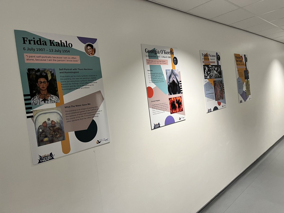 Gremedia2's tweet photo. New displays gone up this week in Ash Hill academy, a small part of a large project manufacturing and installing various displays throughout the academy. #foamex #displays #signs https://t.co/G2Ew1ztdo3
