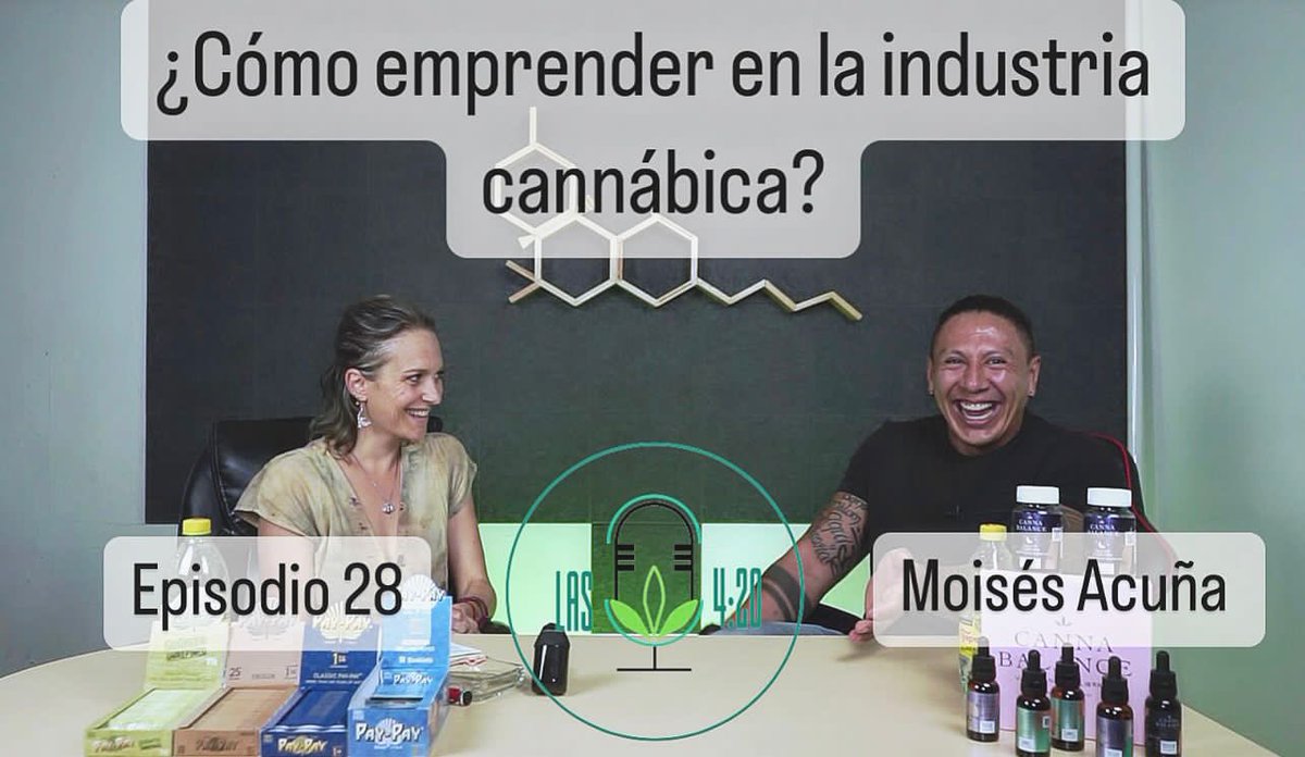 Instituto_RIA's tweet photo. #Podcast 🎙

¿Tienes dudas sobre cómo emprender en la #IndustriaEmergenteDeCannabis? Échate esta conversación entre nuestra directora @zarasnapp y Moises Acuña de @Zona420mx1. 

¡No te lo pierdas! 👉 https://t.co/F5yPdvhXBa https://t.co/uMRXDHlLh8
