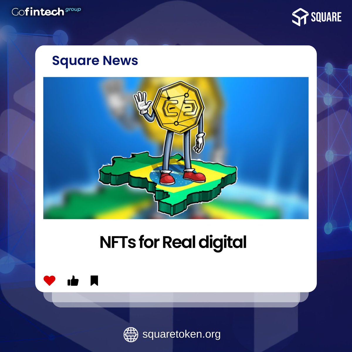 Square Token (SQUA) tweet media