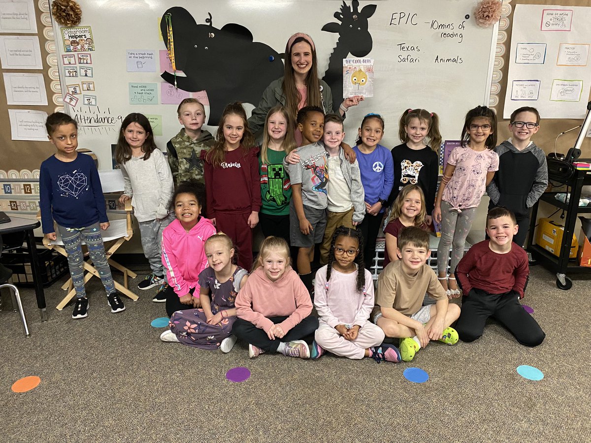 katybarrey's tweet photo. Today’s #northwestreads was an absolute BUCKET FILLER! I got to share a book about #kindness with 3 of the sweetest classes of 1st graders @schluterelem. I’m so thankful to be a part of the best @NorthwestISD family as we rally around a love for #literacy! 🤍 https://t.co/YQuRO4GWiv