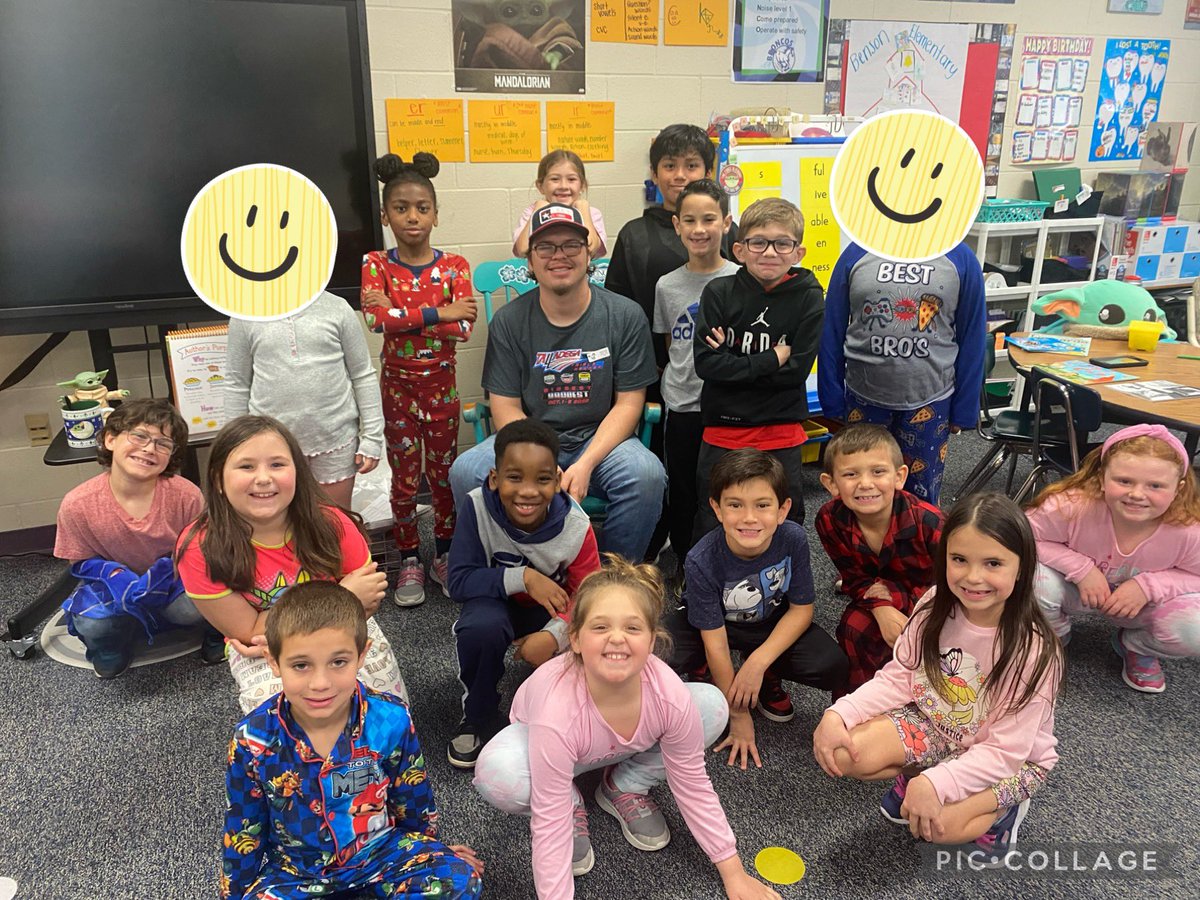 We love reading day <a href="/BensonElem/">Benson Elementary</a> ! My brother came to read one story and they kept asking for one more!