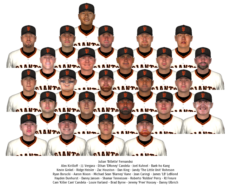 eMLB_SFGiantsPR's tweet image. SF Giants opening Day Team photo

#eMLB #eMLB2027OpeningDay #eMLB_SFGiants
