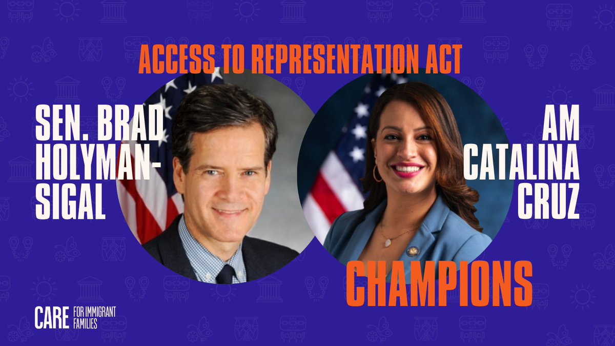 A huge thank you to @bradhoylman and @CatalinaCruzNY for championing the #AccesstoRepresentationAct to ensure all NYers facing deportation have an attorney. The #ARA is a step toward advancing fairness & family unity. 
#ARA #CARE4IF
@care4immigrants
@theNYIC 
@verainstitute