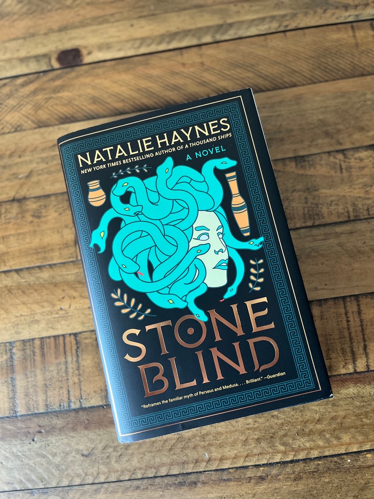 We loved discussing our Gorgon Girl with @officialnhaynes almost as much as we loved her novel, #StoneBlind. (⭐️⭐️ ⭐️⭐️⭐️) We'd give it more than five stars if we could!

Find out more about Medusa, monsters, Stone Blind and myths in our new episode. bit.ly/3Zwgli4