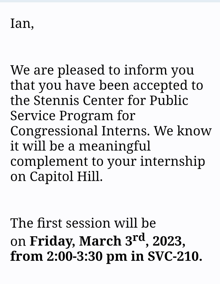 I am grateful and excited for this opportunity at the  @StennisCenter!