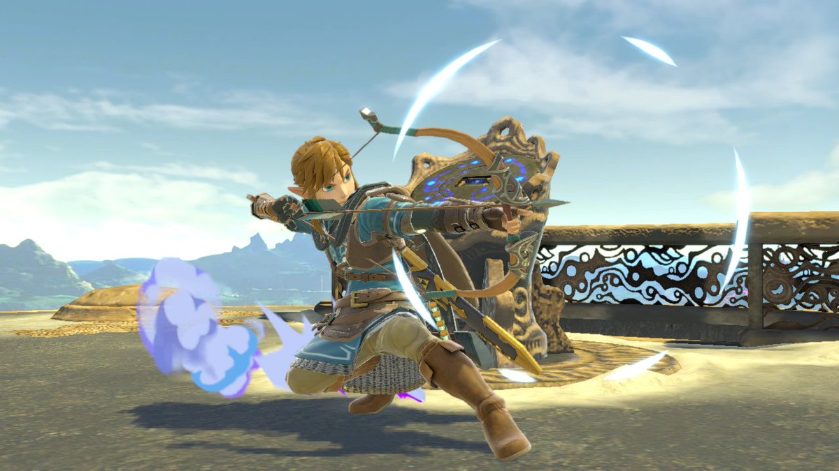 TOTK Zelda over Link [Super Smash Bros. Ultimate] [Mods]