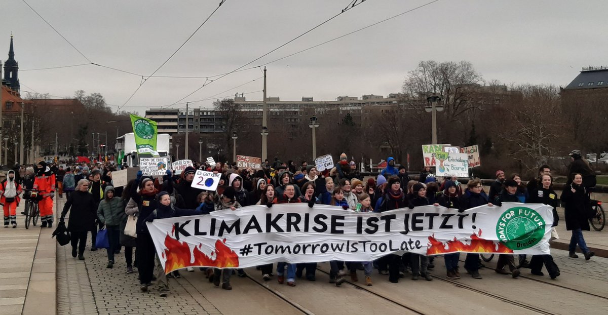 #FridaysForFuture #Dresden #ClimateStrike