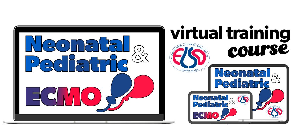 Hey #PedsICU #PedsCICU twitter friends, register now for the upcoming Virtual Neo Peds #ECMO course! Registration includes access to a library of video lectures from ECMO experts around the 🌎 & a live Q&A + case study series on 4/4/23. More info here:
elso.org/ecmo-education…