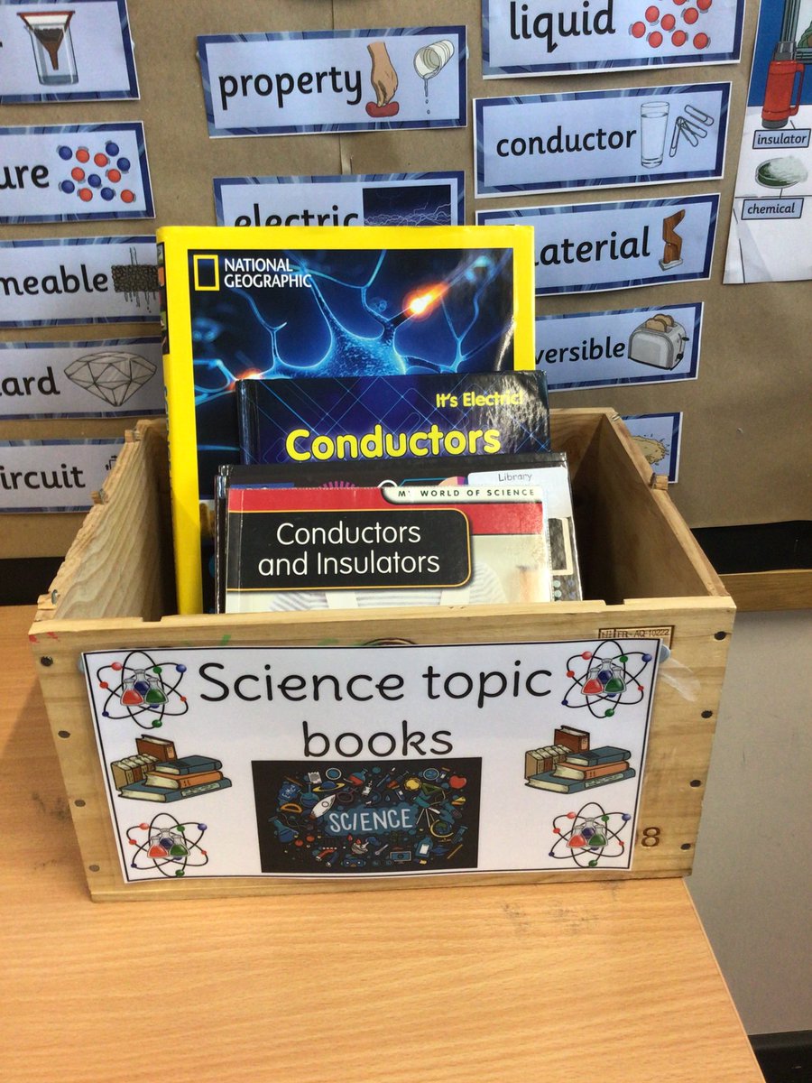 MBPSYear5's tweet image. A new addition to our classroom! Now the children can spend their reading for pleasure time learning more about their science topic! #MBPSScience 🧪🌟