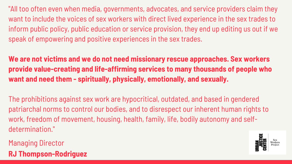 Today is International Sex Workers Rights Day. We stand in solidarity with sex workers around the world and reaffirm our commitment to their rights and wellbeing. #SexWorkersRightsDay #SupportSexWorkers swp.urbanjustice.org/donate-2/