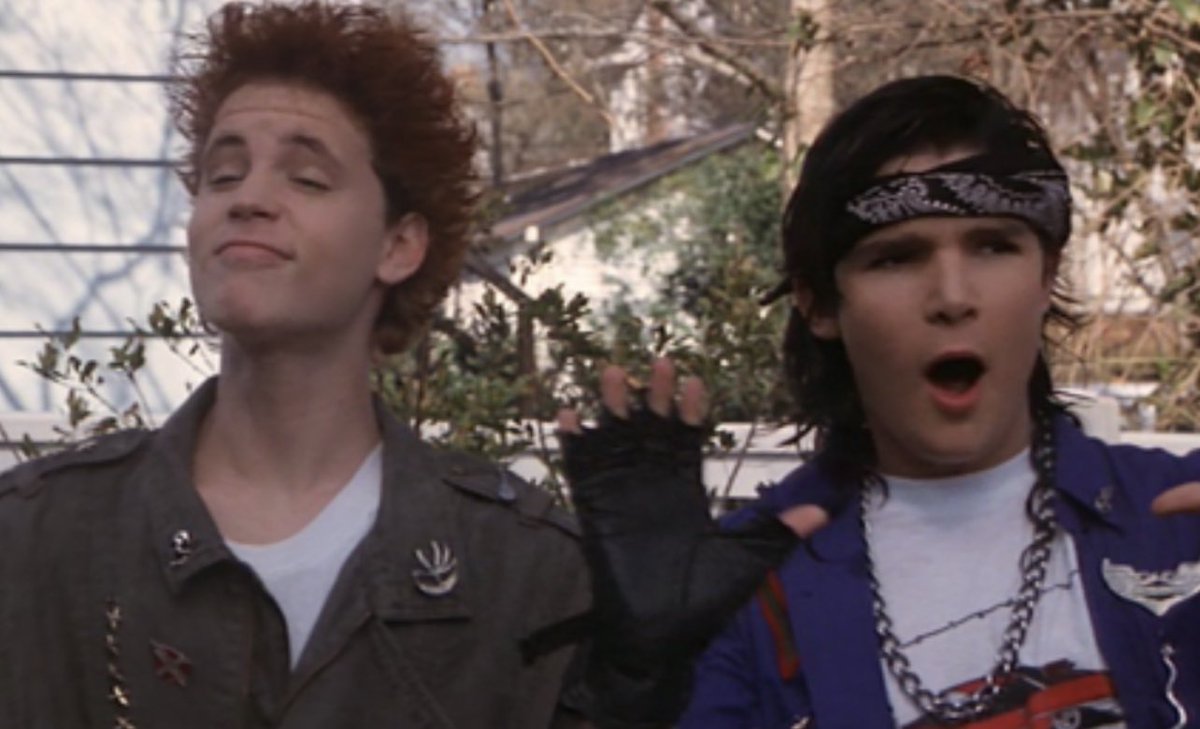 BuzznTheTower's tweet image. It’s a national holiday (for Mo)! Dream A Little Dream came out 34 years ago today and gave some of us a wonderful addition to the Coreys film collection. For others, it’s debatable…
.
.
.
.
#dreamalittledream #releasedate #thecoreys #releasedate #80scinema #film #cinema