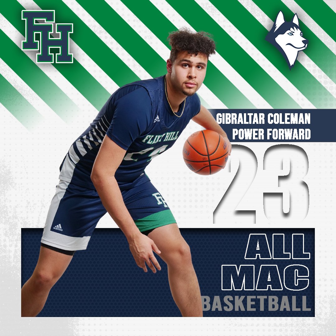 Congratulations to varsity student-athlete GIBRALTAR COLEMAN who was chose to be a member of the MAC's 2023 winter all-league basketball team! #huskyproud