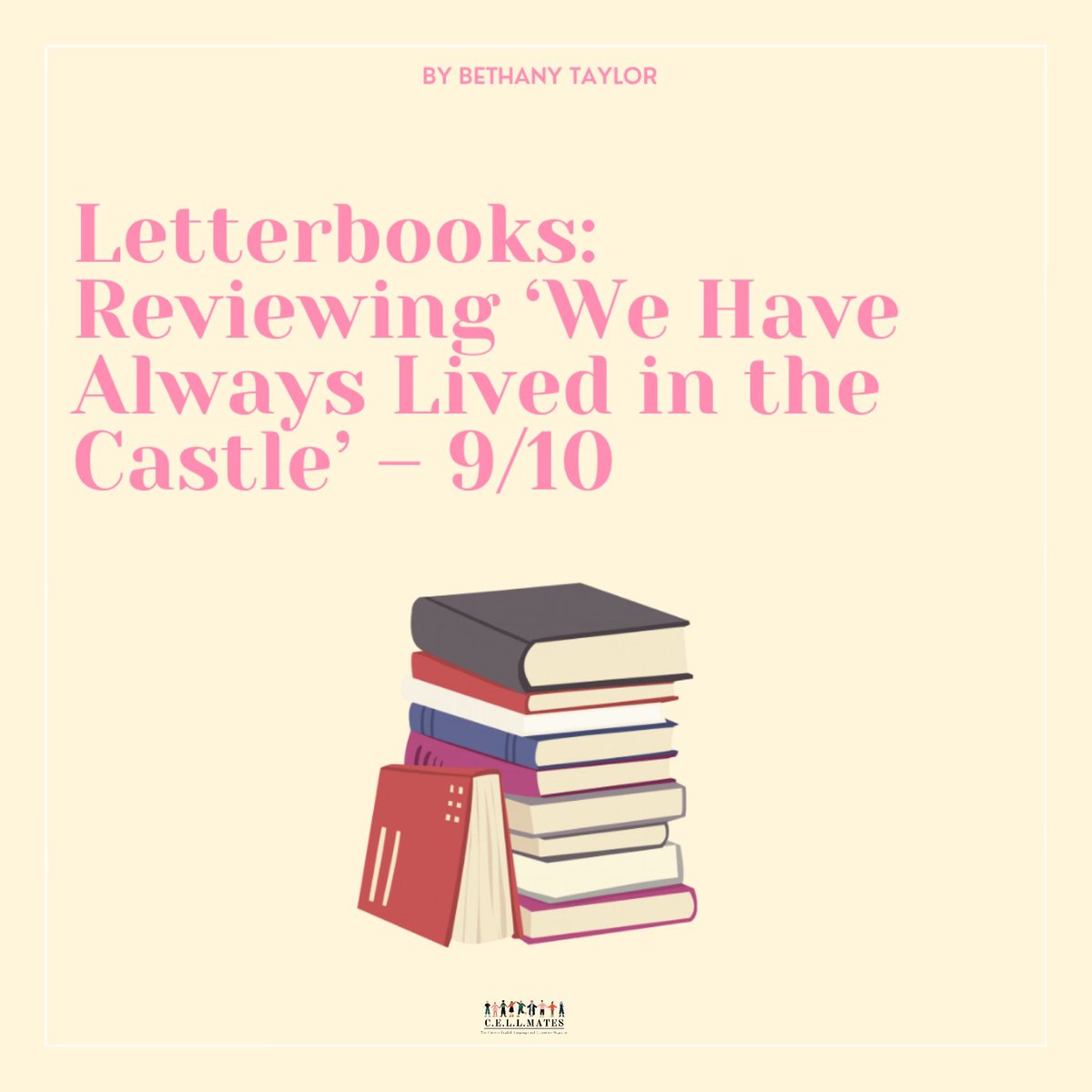 We have received an in-depth review of Shirley Jackson’s ‘We Have Always Lived in the Castle’ from Bethany, who recently discovered it in the Vicarage’s book exchange. If you want to find out why Bethany scored this book 9 out of 10, then head over to the article. (Link in bio!)