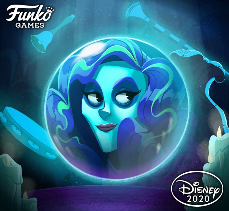 KierstenHaleArt's tweet image. I have enjoyed working with #FunkoGames on a few projects, but my favorite has to be Haunted Mansion: Call of the Spirits. 

If you are interested in commissioning me, I have a few limited slots open currently!
#Funko #Disney100 #Disney #DisneyParks #HauntedMansion #MadameLeota