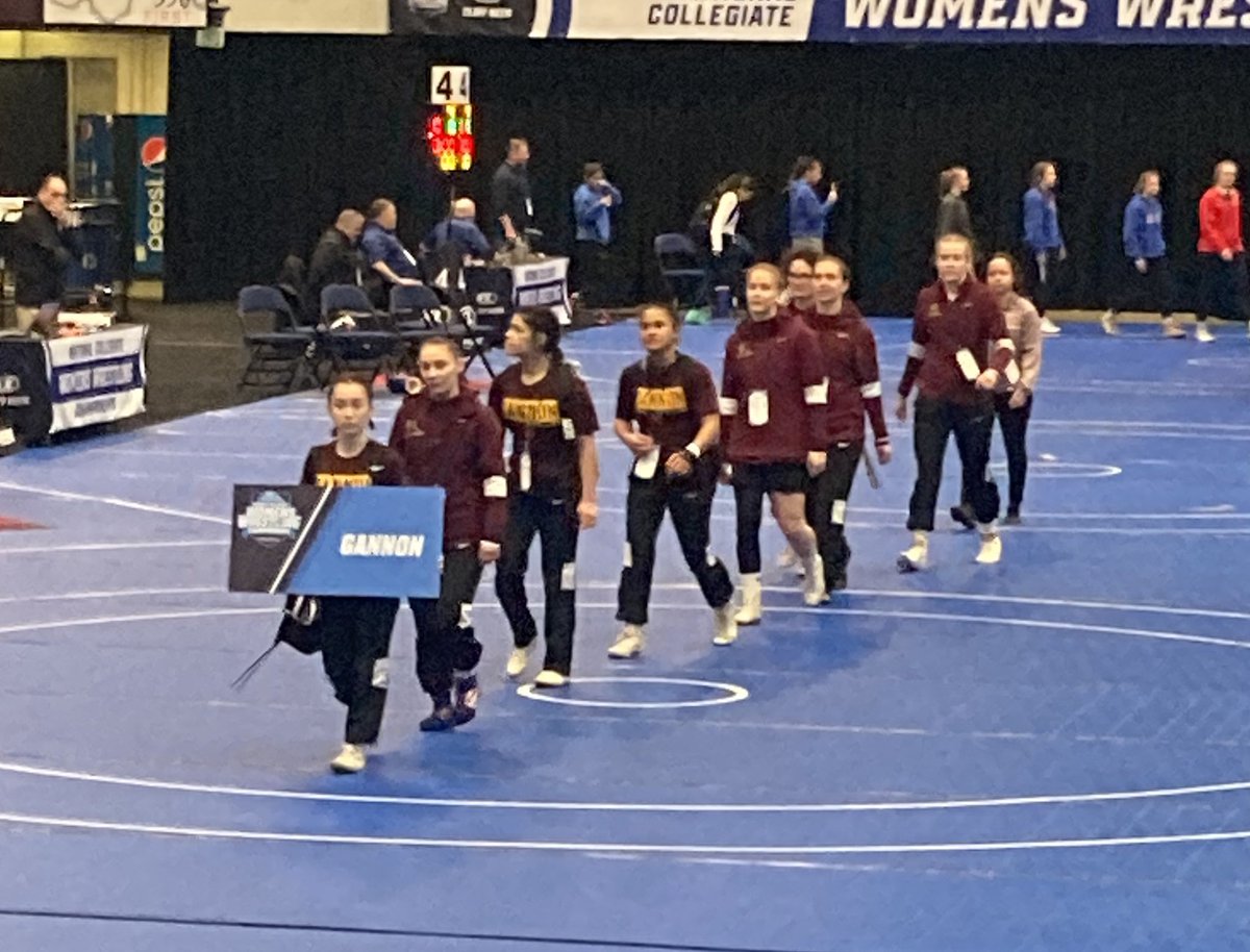 Here we go <a href="/Gannon_WWR/">Gannon Women's Wrestling</a> <a href="/GUKnights/">Gannon Athletics</a> #uKnighted