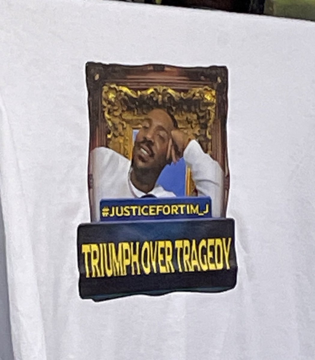 Timothy Johnson’s whole family is here, including his children. #JusticeForTimJ