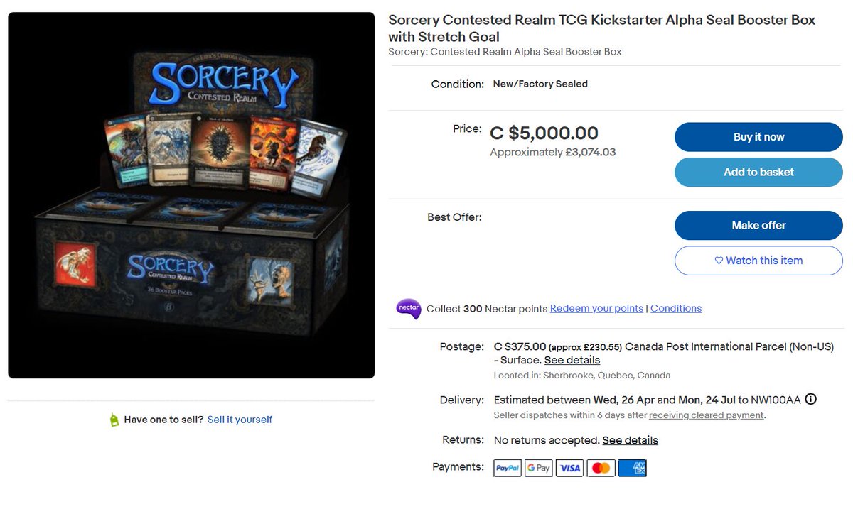 graven_images's tweet photo. oh noooo card game speculators are ruining the prices of new games whatever shall I dooo https://t.co/W0Vd8sQ4Jl