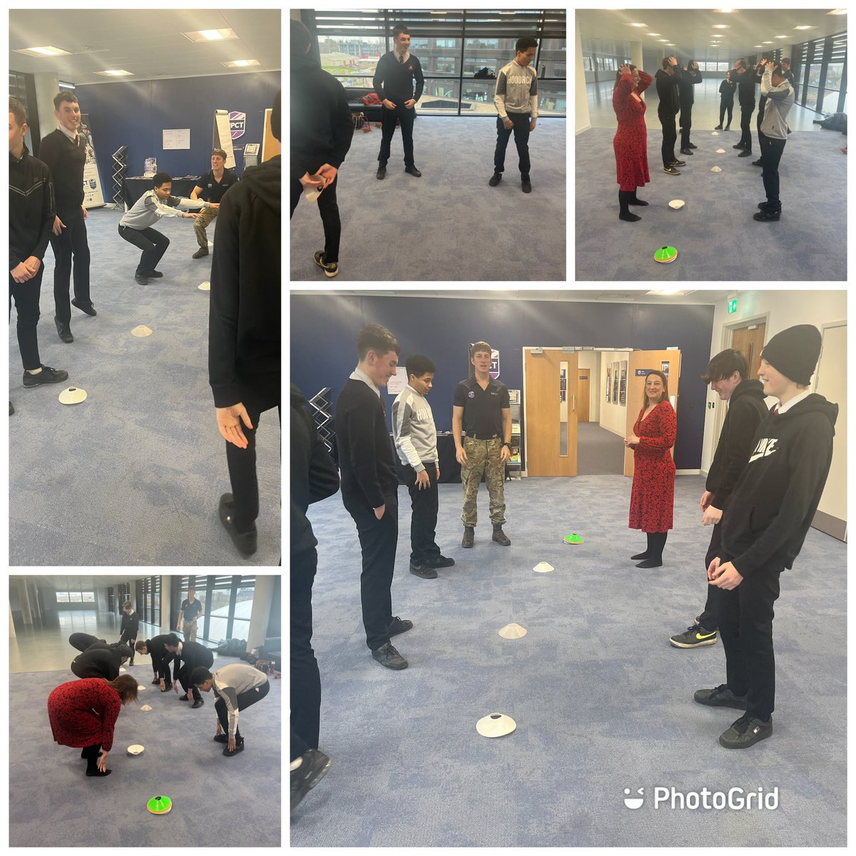 Thank you to @mpctschools for allowing us to visit with some year 9 and 10 pupils today. I think Mrs Pearce may have enjoyed the activities more than the pupils!